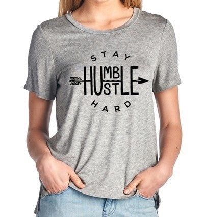 Stay Humble Graphic Top - gkbrandclothing