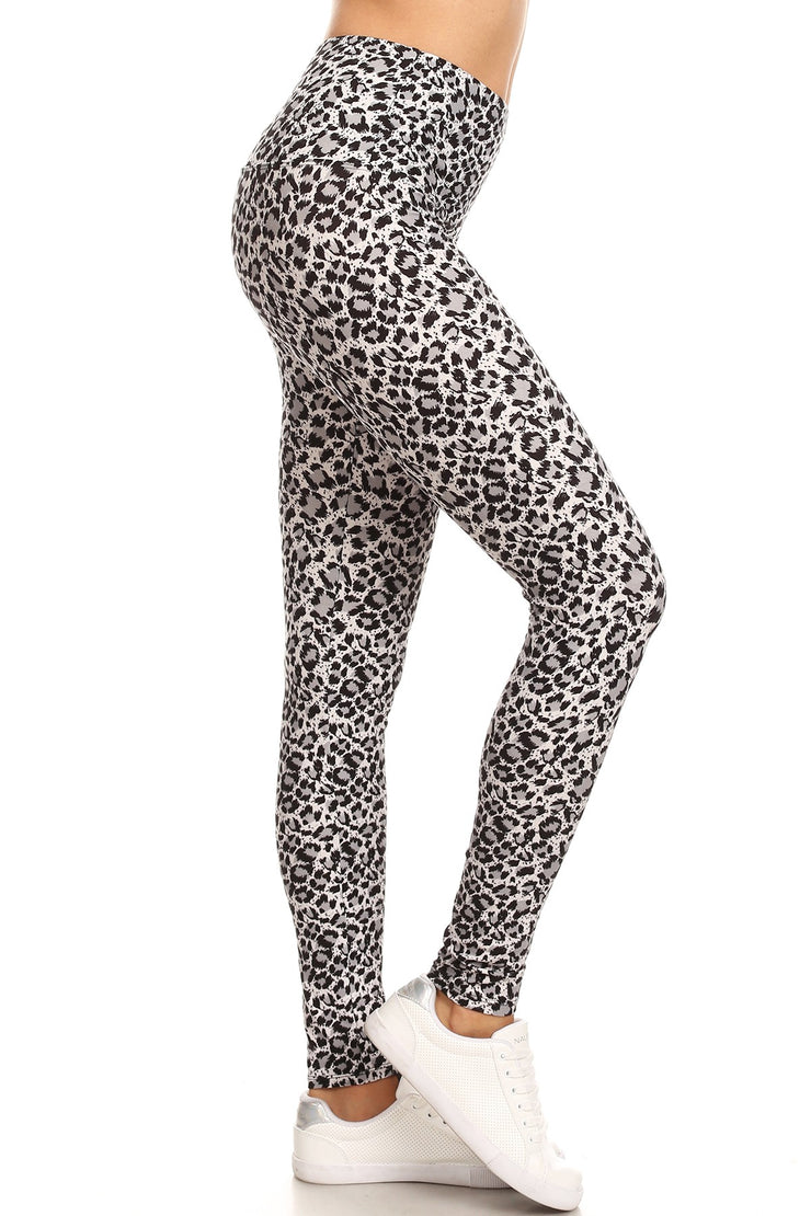 Leopard Print Leggings - gkbrandclothing