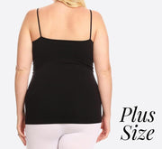 Criss Cross Tank - Curvy/Plus - gkbrandclothing