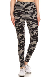 Camo Print Leggings - gkbrandclothing