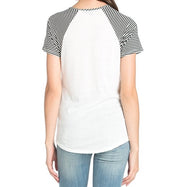 Short Sleeve Stripe Clover Top - gkbrandclothing