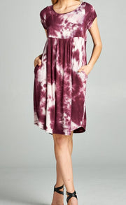 Tye Dye Jersey Dress - gkbrandclothing