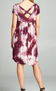 Tye Dye Jersey Dress - gkbrandclothing