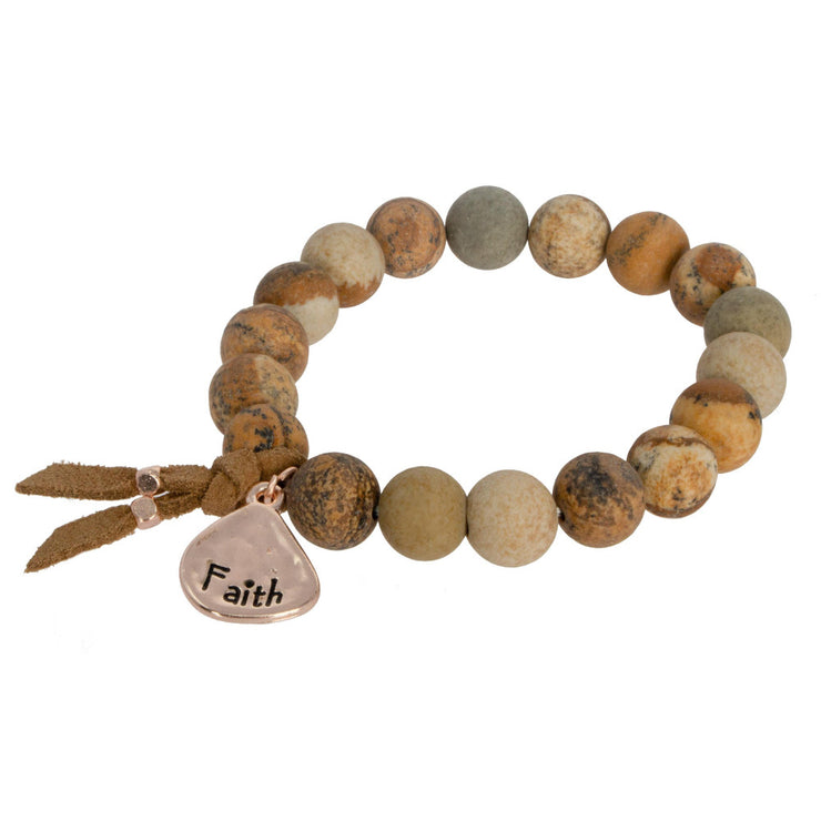 Faith Stone Bracelet - gkbrandclothing