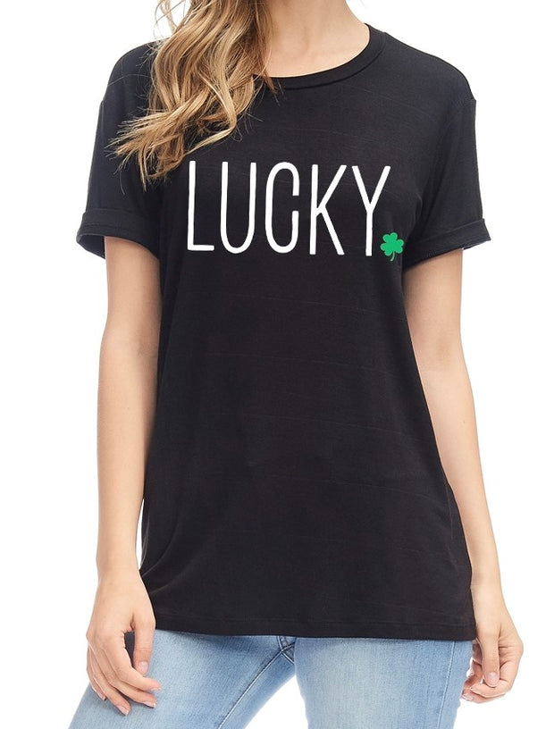 Lucky Graphic Top - gkbrandclothing
