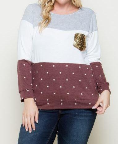 Pull Over with Polka Dots - gkbrandclothing