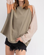Terry Knit Boxy Top - gkbrandclothing