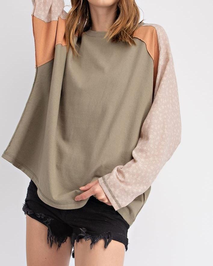 Terry Knit Boxy Top - gkbrandclothing