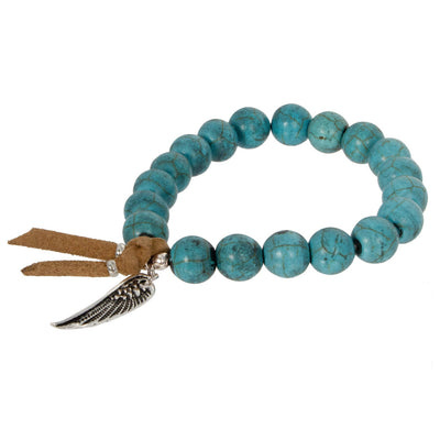Turquoise Wing Bracelet - gkbrandclothing